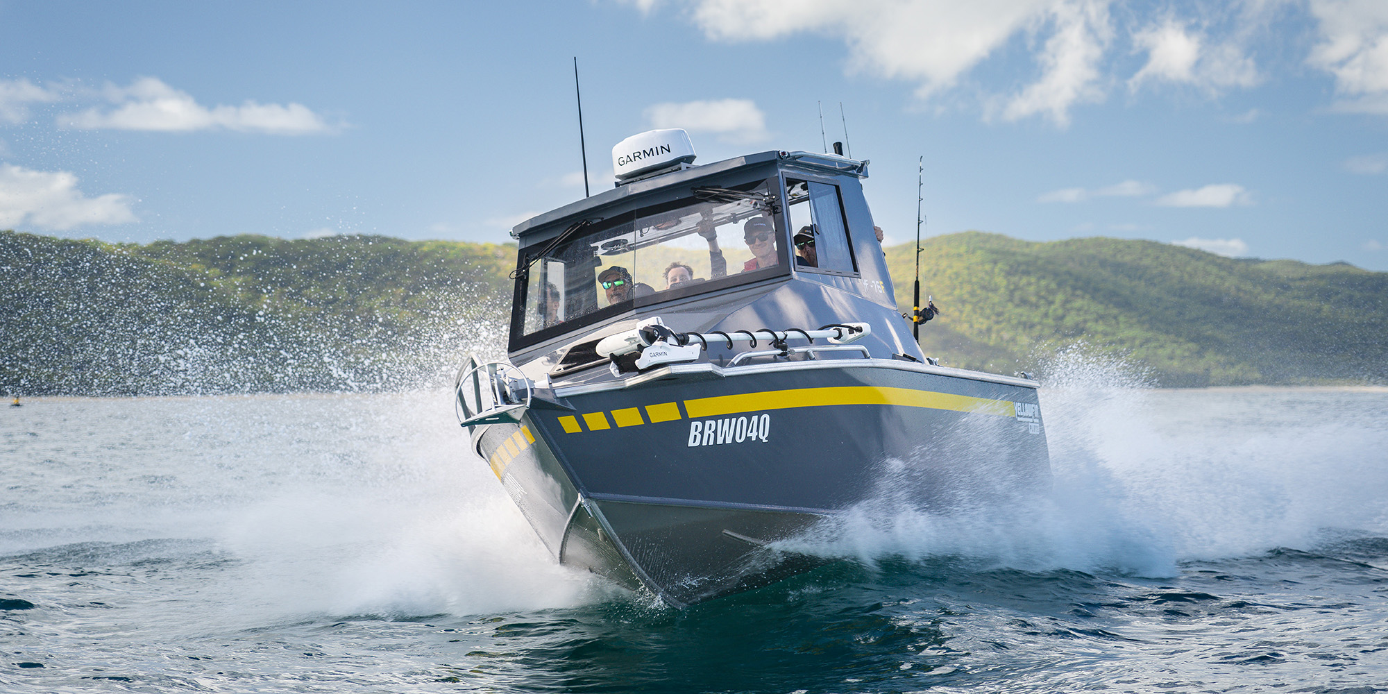 offshore fishing boat