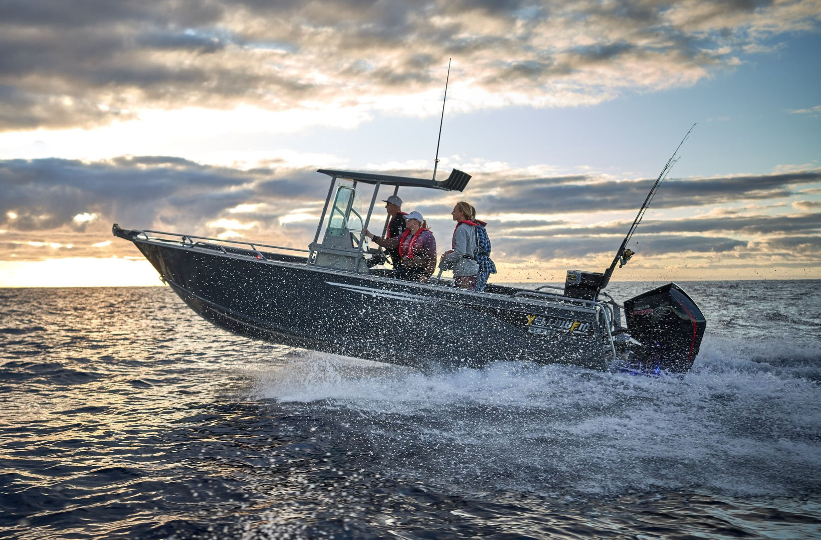 offshore fishing boat
